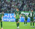 Bild: Swen Pförtner/dpa
Für den VfL Wolfsburg geht es im direkten Duell mit dem FC St. Pauli um das Erreichen des Relegationsplatzes. (Archivbild)