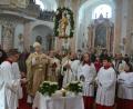 Bild: jr
Höhepunkt an Christi Himmelfahrt war die Auffahrt der Jesusfigur gen Himmel, beziehungsweise gen Kappl-Dach.