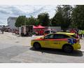 Bild: Sanitätseinsatzleitung/Nürnberger Hilfsorganisationen/dpa
Feuerwehr und Rettungskräfte waren mit einem Großaufgebot im Einsatz.