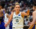 Bild: Maximilian Haupt/dpa
Leonie Fiebich (13) ist für New York Liberty in der WNBA seit 2024 aktiv.