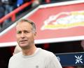 Bild: Federico Gambarini/dpa
Trainer Hjulmand steht bei Bayer vor dem Aus.
