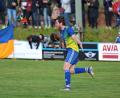 Bild: Dieter Jäschke
Spielszene aus dem Relegationsspiel zwischen dem SV 08 Auerbach II und der TSG Weiherhammer:
TSG-Spieler Josua Stotz bejubelt sein Tor zur 1:0-Führung.