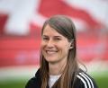 Bild: Soeren Stache/dpa
Nach fünf Spielen ist für Marie-Louise Eta Schluss bei den Bundesliga-Männern von Union Berlin.