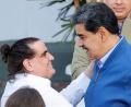 Bild: Jesus Vargas/dpa
Saab saß bereits einmal in den USA in Haft - und kehrte dann im Rahmen eines Gefangenenaustauschs als Held zurück nach Venezuela. (Archivbild)
