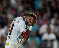 Bild: Andre Penner/AP/dpa
Neymar polarisiert wie kaum ein anderer Spieler in Brasilien. (Archivbild)