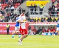 Bild: Sascha Janne
Mit 16 Jahren in der 3. Liga: Der gebürtige Amberger Arian Dizdarevic feierte beim SSV Jahn gegen Energie Cottbus sein Profi-Debüt.