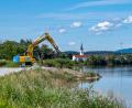 Bild: Armin Weigel/dpa
Nahezu 70 Kilometer Donau soll in Niederbayern ausgebaut werden. (Archivbild)