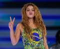 Bild: Silvia Izquierdo/AP/dpa
Shakira feiert einen Freispruch in Spanien. (Archivbild)