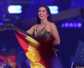 Bild: Jens Büttner/dpa
Vergangenes Wochenende erreichte sie Platz 23 im ESC-Finale, in knapp sieben Wochen singt sie beim CSD in Köln: Sarah Engels. (Archivbild)