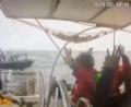 Bild: Uncredited/Global Sumud Flotilla/AP/dpa
Israels Marine hat nach Regierungsangaben die Protestaktion der Gaza-Hilfsflotte „Global Sumud Flotilla“ beendet.