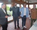 Bild: fz
Bürgermeister Anton Kappl vereidigte die neuen Marktgemeinderäte Martin Baier, Wolfgang Beierl und Wolfgang Gollwitzer (von links).