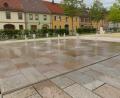 Bild: rn
"Die Wasserspiele laufen wieder", verkündete Bürgermeister Karlheinz Schultes