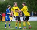 Bild: Loeffler, Jonas
Jubel bei den Hahnbacher Spielern Kilian Heldmann und Fabian Schötz. Durch das 2:0 im Relegationshinspiel gegen den SV Etzenricht hat der SV Hahnbach beste Karten in Runde zwei einzuziehen.