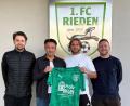 Bild: FC Rieden/Peter Gattaut
Ein neues Team für den 1. FC Rieden: Sportlicher Leiter Pascal Hirteis (von links), Neu-Coach Timo Studtrucker, Co-Trainer und Neuzugang Sebastian Grau, Teammanager Martin Hillen.