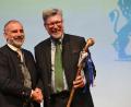 Bild: Felix Hörhager/dpa
Der neue Präsident des Bayerischen Brauerbundes Stefan Kreisz (l) und sein Vorgänger, Georg Schneider.