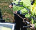 Bild: David Rieß, ALE Oberpfalz
Ein großes Team war unterwegs, um 7000 Bodenstiche zu setzen.