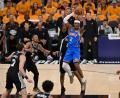 Bild: Darren Abate/AP/dpa
Thunder-Topscorer Shai Gilgeous-Alexander kam auf 26 Punkte und zwölf Assists.