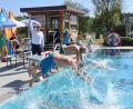 Bild: mrr
Startschuss durch Bürgermeister Erwin Geitner für die Badesaison im Freibad Rieden 2026.