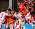 Bild: Federico Gambarini/dpa
Rot-Weiss Essen hat gute Aufstiegschancen.