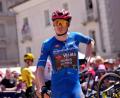 Bild: Gian Mattia D'alberto/LaPresse via ZUMA Press/dpa
Jonas Vingegaard aus Dänemark vor dem Start der 14. Etappe.