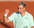 Bild: Frank Molter/dpa
Striuff mit der Siegerfaust nach dem perfekten Auftakt bei den French Open.