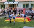 Bild: sne
Die Fußballeinlage der Dancing Stars feierte Premiere auf dem Gartenfest in Gmünd.