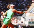 Bild: Frank Molter/dpa
Laura Siegemund spielte als Außenseiterin gegen Osaka groß auf.