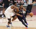 Bild: Sue Ogrocki/AP/dpa
Auch Donovan Mitchell konnte die Niederlage der Cavs nicht verhindern.