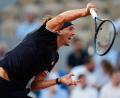 Bild: Christophe Ena/AP/dpa
Auf seinen Aufschlag war mal wieder Verlass: Alexander Zverev.