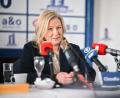 Bild: Sebastian Christoph Gollnow/dpa
Die ehemalige Eisschnelläuferin Claudia Pechstein wird Bundestrainerin Allround. (Archivbild)