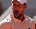 Bild: Thibault Camus/AP/dpa
Jubelschrei in Runde zwei: Novak Djokovic.