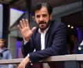 Bild: Bradley Collyer/PA Wire/dpa
Mohammed Ben Sulayem: Warum nicht noch ein wenig länger? (Archivbild)