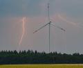 Bild: Patrick Pleul/dpa
Der Wetterdienst sieht schwere Gewitter aufziehen. (Archivbild)