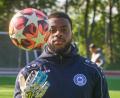 Bild: Thomas Frey/dpa
Josué Duverger vom FC Cosmos Koblenz ist in den WM-Kader Haitis berufen worden.