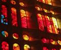 Bild: Anna Rustler
Das farbige Glas für die Fenster in der Basilika Sagrada Família hat die Glashütte Lamberts aus Waldsassen geliefert.