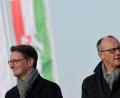 Bild: Rolf Vennenbernd/dpa
Wüst wurde in der seit tagenden wabernden Debatte als möglicher Ersatzkanzler genannt. (Archivbild)