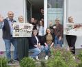 Bild: Susanne Götte 
Leserbild: Herzliche Glückwünsche aus dem evangelischen Dekanatsbüro und der evangelischen Verwaltungsstelle! Ein großes DANKESCHÖN für viele Jahre engagierte journalistische Arbeit und den Mut, immer wieder neue Wege zu gehen!