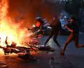 Bild: Julien Mattia/Le Pictorium via ZUMA Press/dpa
Nach dem Sieg von Paris Saint-Germain ist es in Paris zu Festnahmen und Zwischenfällen gekommen.