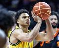 Bild: Andreas Gora/dpa
Youngster Jack Kayil war bester Alba-Werfer gegen Bamberg (Archivbild)
