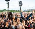 Bild: Daniel Karmann/dpa
Rund 80.000 Musikfans erwarten die Veranstalter von Rock im Park in diesem Jahr täglich auf dem Gelände. (Archivbild)