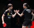 Bild: Xu Bingjie/XinHua/dpa
Nina Mittelham (l.) und Sabine Winter standen sich im Finale als Gegnerinnen gegenüber. (Archivbild)