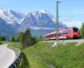 Bild: Angelika Warmuth/dpa
Die Züge der Werdenfelsbahn bleiben im Juni zeitweise im Depot. (Symbolbild)