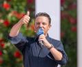 Bild: Silas Stein/dpa
Es passe alles so, sagte Mross versöhnlich zum Auftakt der letzten Staffel.