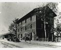 Bild: Stadtarchiv Nabburg      
Der Bahnhof Nabburg um 1900: Damals war er eine angesehene Institution in der Stadt mit vielen Beschäftigten. Ein Zugunglück 1911 hat eine Verbindung zum Tod von König Ludwig II. im Juni 1886.