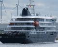 Bild: Patrick Post/AP/dpa
Das Kreuzfahrtschiff wurde desinfiziert. (Archivbild)