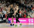 Bild: Matthias Stickel/dpa
Oscar da Silva und Andreas Obst stehen mit den Bayern kurz vor dem Finals-Einzug.