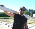 Bild: Hirsch
Bastian Schuhmann ist der neue Festwirt beim Schwandorfer Volksfest. Beim Zeltaufbau packt er selbst mit an.