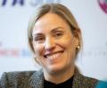Bild: Boris Roessler/dpa
Angelique Kerber spricht über die Titelchancen von Alexander Zverev. (Archivbild)