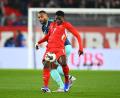 Bild: Tom Weller/dpa
Im März verloren Embolo (v.) und die Schweiz ein Testspiel gegen Deutschland mit 3:4.
