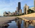 Bild: Christian Charisius/dpa
Am Lake Michigan bereitet sich die Nationalmannschaf nach der Ankunft in Amerika weiter auf die WM vor.